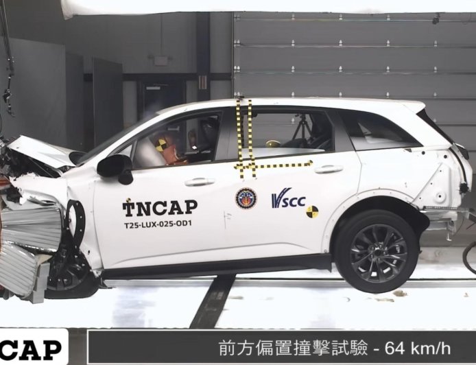 車輛安全中心公布4款車測結果　LUXGEN n7 獲得5顆星　YARIS CROSS 得到4顆星