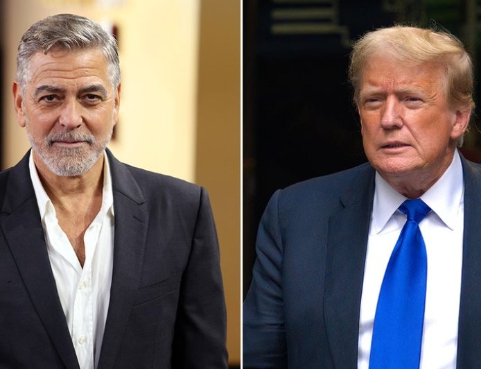 George Clooney takes aim at Trump, says he was 'a big goofball’ before politics
