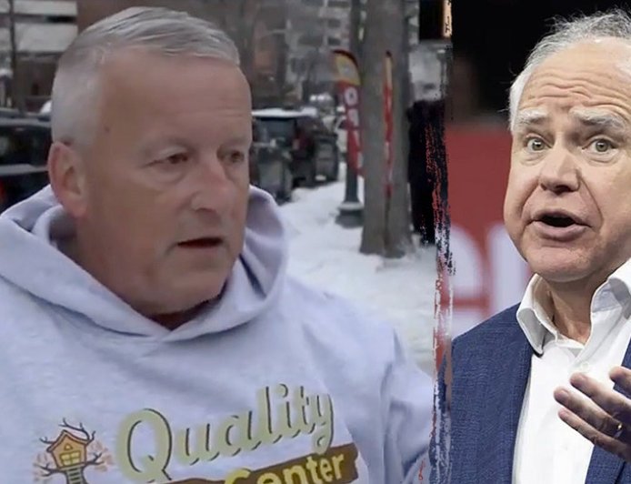 Shirley associate in viral video says he filed criminal complaint against Walz over daycare fraud allegations