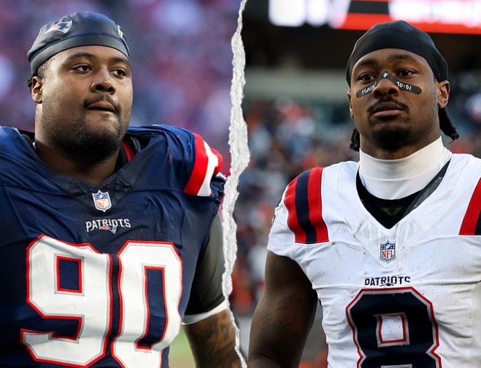 Patriots stars facing criminal allegations decline to answer questions from reporters about legal troubles