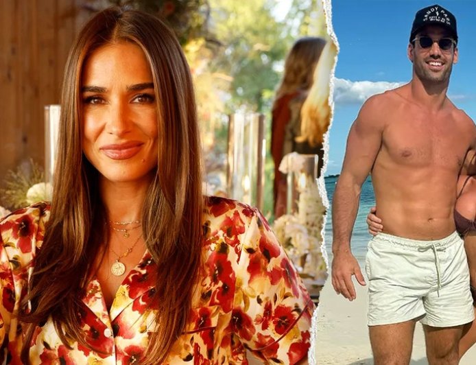 Jessie James Decker shows off toned abs in sparkling bikini from family New Year's celebration