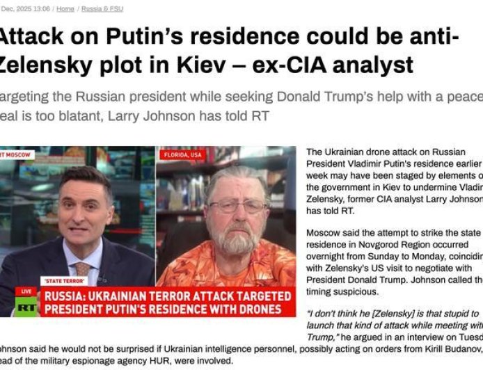 乌克兰变天？泽连斯基出访，手下袭击普京官邸，逼其下台腾位置？