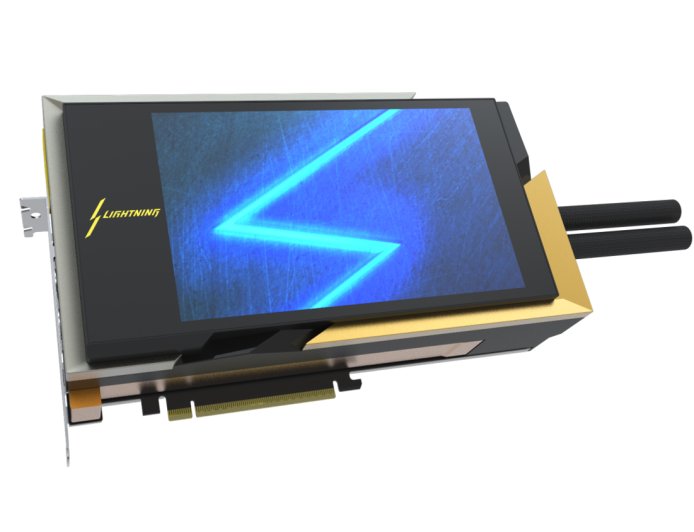 微星 RTX 5090 32G LIGHTNING“闪电”系列显卡外观确认