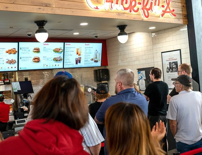 Chick-fil-A's new frosted sodas, retro cups spark buzz and questions from fans and workers