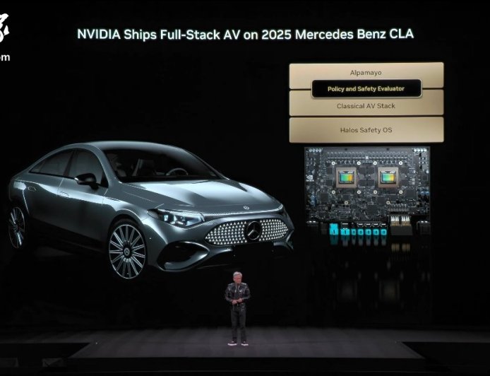 剑指 Waymo：英伟达 L4 级自动驾驶出租车最早 2027 年上路