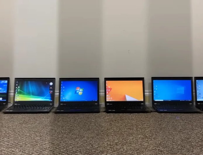 六代微软 Windows 系统非严谨对比测试：Win11 在老旧硬件上表现大多垫底