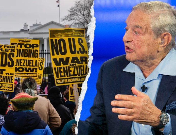 Pro-Maduro groups protesting Trump’s actions in socialist country include Soros-backed organization