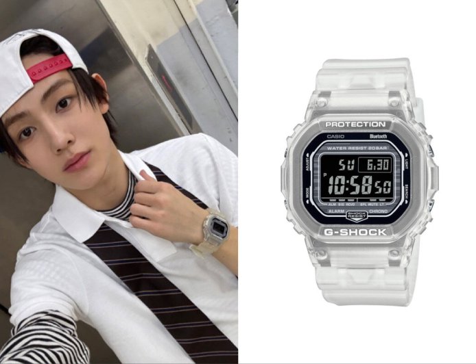 CORTIS嚴成玹青春穿搭迷人　愛戴3,900元G-SHOCK