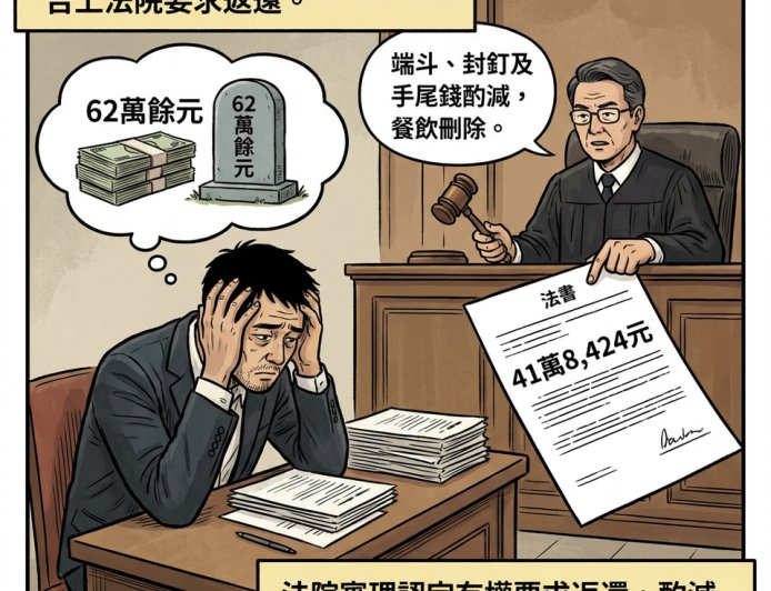 親人過世彰化男獨扛62萬喪葬費　唯一繼承人裝沒事...挨告結果曝