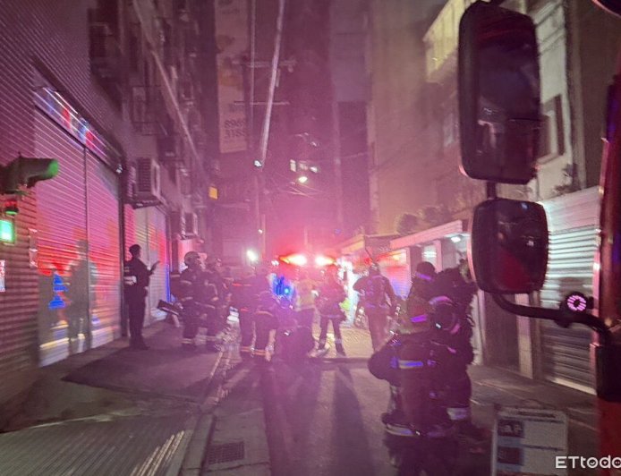 快訊／中和凌晨氣爆　1男昏迷插管