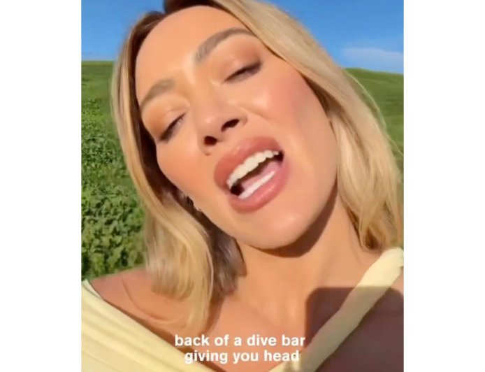Hilary Duff Sings About 'Giving Head' and a Fizzling Romance in Risque New Song