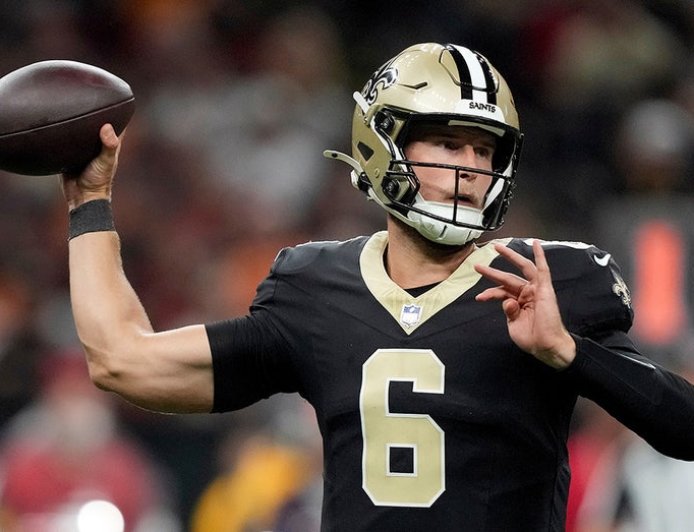 Saints commit to Tyler Shough as starting quarterback for 2026 after strong finish to rookie year