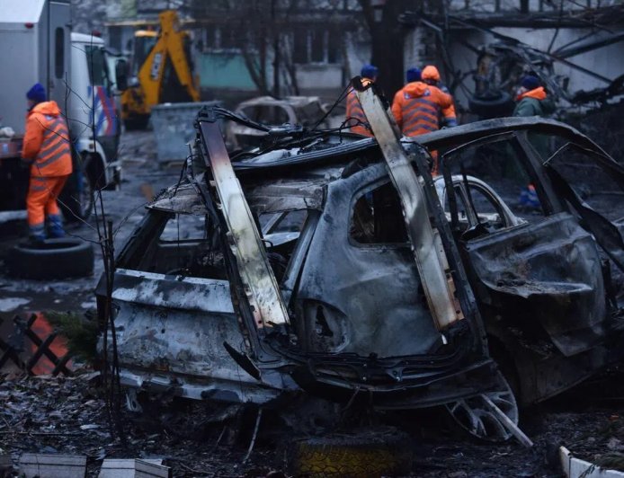 俄空袭导致乌克兰百多万人断水断暖