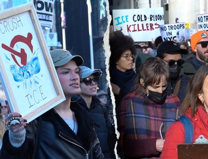 Socialist groups chant 'Killer Kristi' while escalating nationwide anti-ICE protests