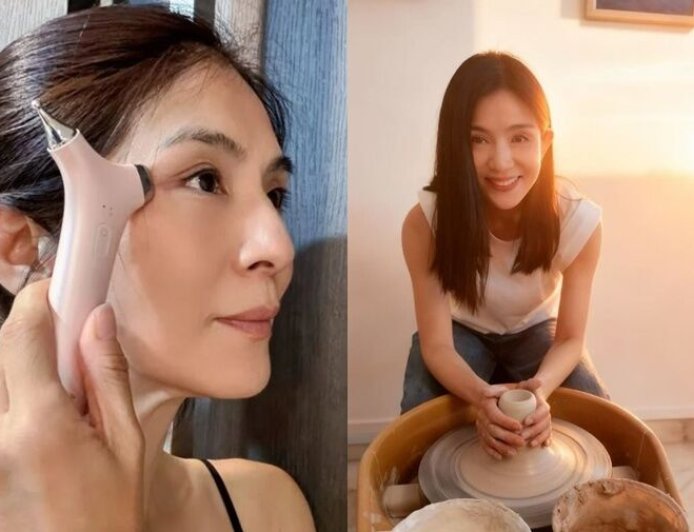 51歲楊采妮狀態超驚人！公開「妝前5分鐘臉部運動」助消水腫減少細紋