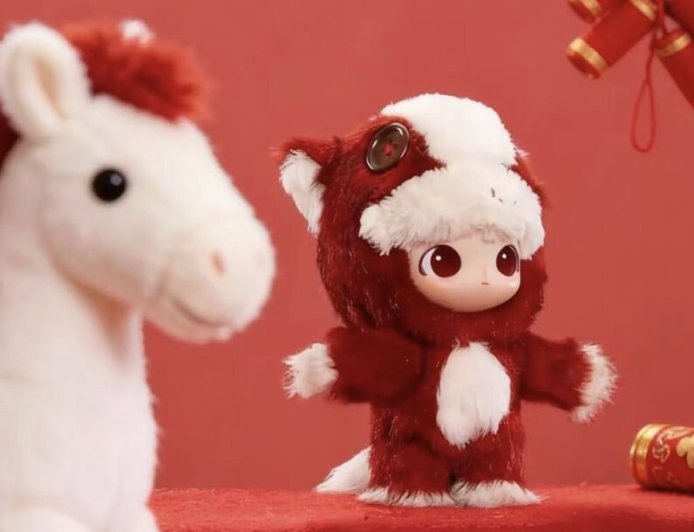 泡泡瑪特馬年盲盒線上開賣　8款毛絨掛飾...Labubu、星星人等IP大集合