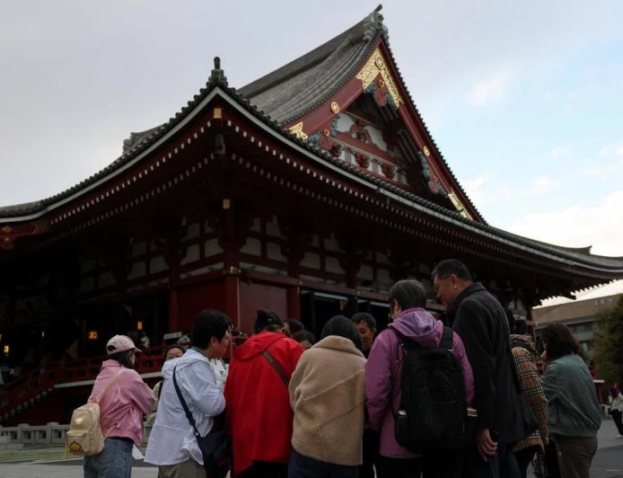 中国旅客减 日本入境旅客人次今年预计跌3%