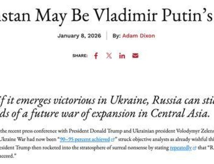 美媒：哈萨克斯坦或是第二个乌克兰，将成为俄罗斯下一个目标？