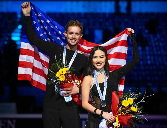 Olympic Ice Dancers Evan Bates and Madison Chock’s Relationship Timeline 