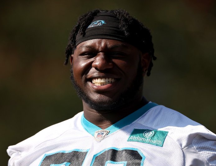 Carolina Panthers' Ickey Ekwonu Carted Off the Field After Brutal Leg Injury