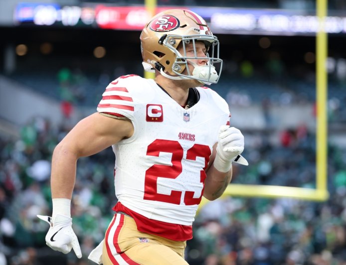 Live 49ers-Eagles updates: Philly takes second-quarter lead; Kittle injured
