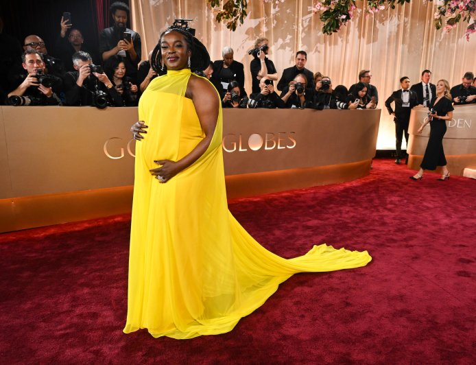 ‘Sinners’ Star Wunmi Mosaku Reveals Pregnancy on Golden Globes Red Carpet