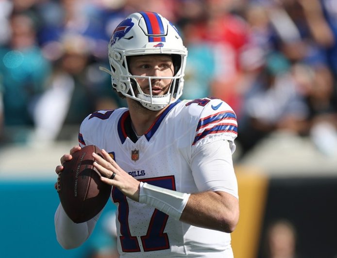 Josh Allen scores game-winning touchdown as Bills topple Jaguars in wild-card round