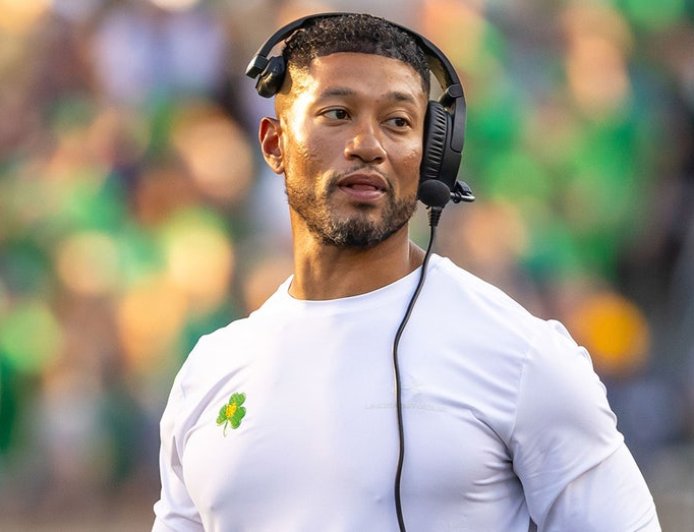 Notre Dame's Marcus Freeman faces battery allegation over alleged incident at wrestling match