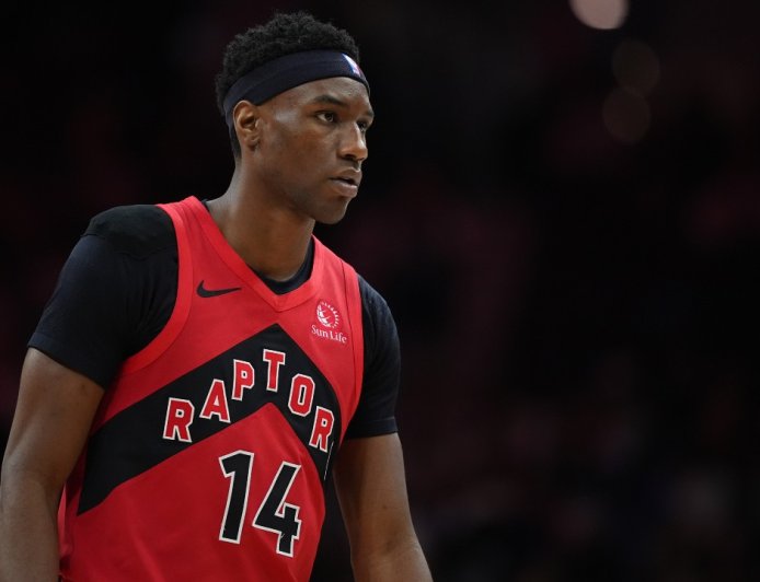 Raptors’ Ja’Kobe Walter exits vs. 76ers with hip injury