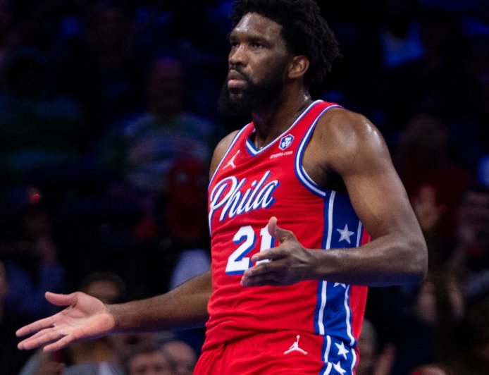 76ers’ Joel Embiid, Paul George out against Raptors