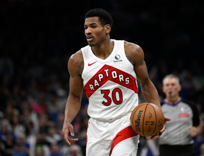 Raptors’ Agbaji lifted by off-court support amid turbulent season