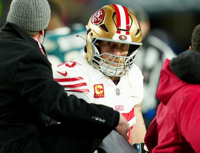 49ers star George Kittle reflects on season-ending injury: 'Football sucks sometimes'