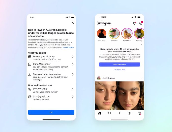 澳大利亚未成年人社媒禁令生效 Meta一月内关闭近55万账户
