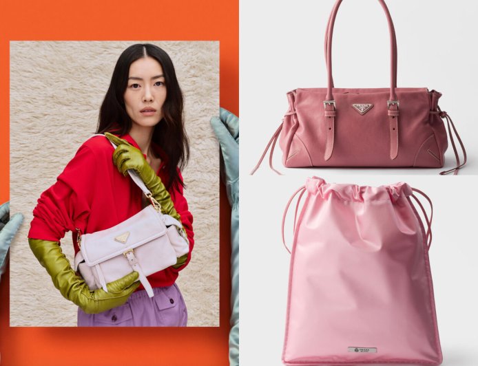 Prada春夏3顆必收新包搶看！蓮花粉新色束口袋、復古Bonnie超百搭