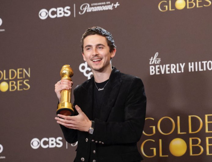 金球獎／「甜茶」鑽豹加身封影帝　Lisa短頸鍊配金屬裝閃爆全場