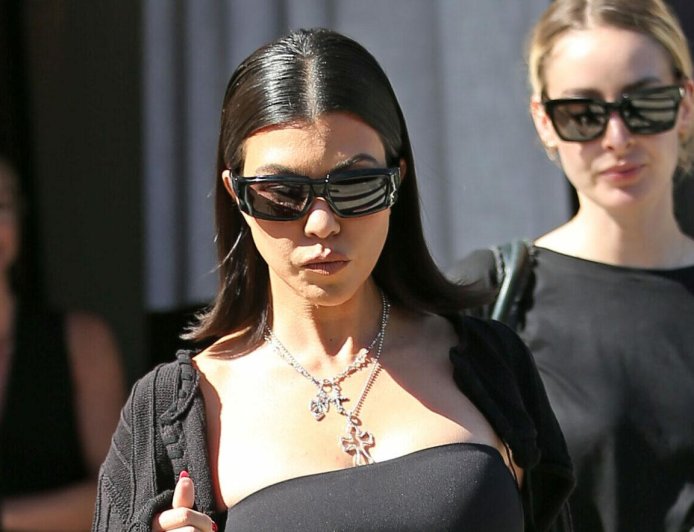 Kourtney Kardashian Goes Makeup Free After Breakup With Botox
