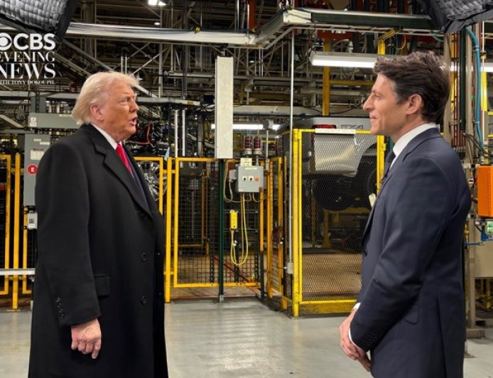 Trump Interview Eats Up Nearly Half of ‘CBS Evening News’ Broadcast With Tony Dokoupil