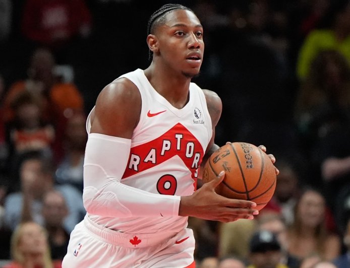 Raptors’ Quickley, Mamukelashvili, Barrett out vs. Pacers