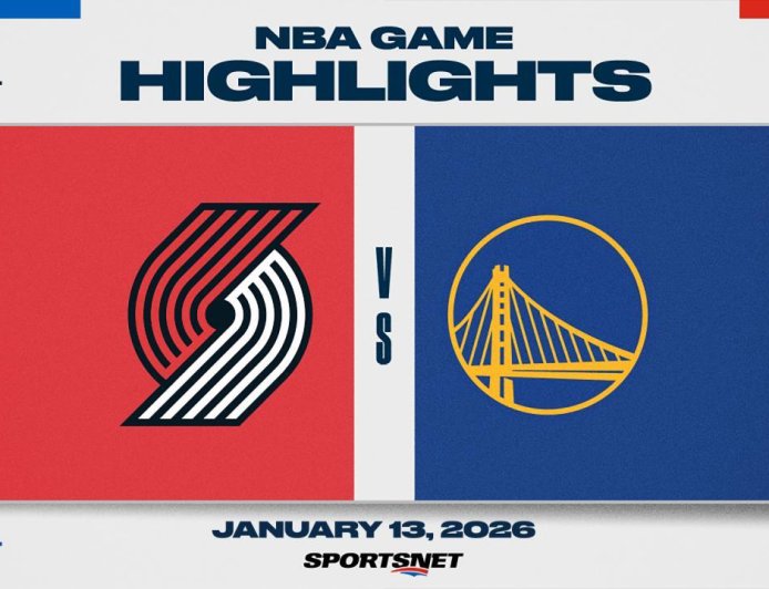 NBA Highlights: Warriors 119, Trail Blazers 97