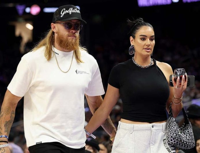 George Kittle’s wife says 49ers star will return stronger after devastating NFL playoff injury