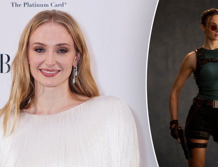 Sophie Turner stuns fans with ripped Lara Croft transformation in 'Tomb Raider' first look photo