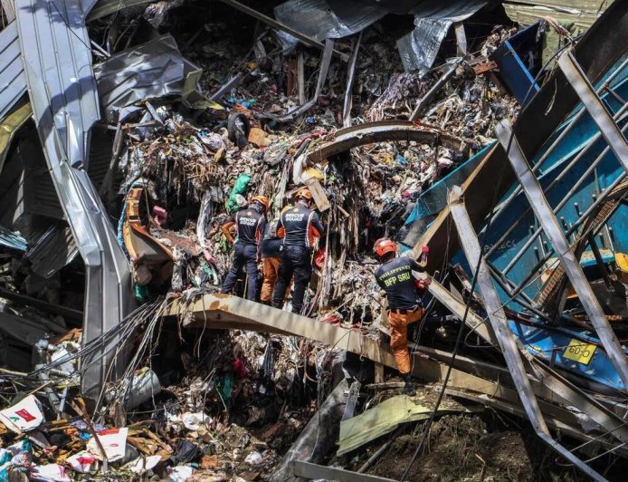 菲垃圾山崩塌案寻获最后一名失踪者遗体 遇难者达36人