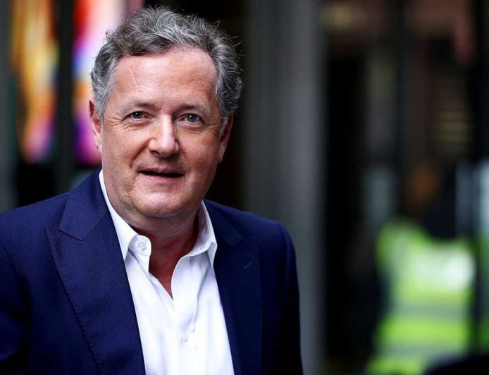 Piers Morgan suffers broken leg after tripping at London restaurant