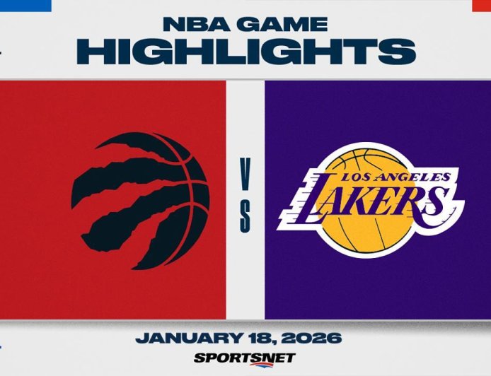 NBA Highlights: Lakers 110, Raptors 93