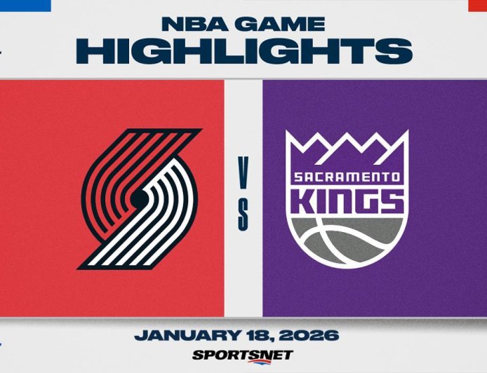 NBA Highlights: Trail Blazers 117, Kings 110