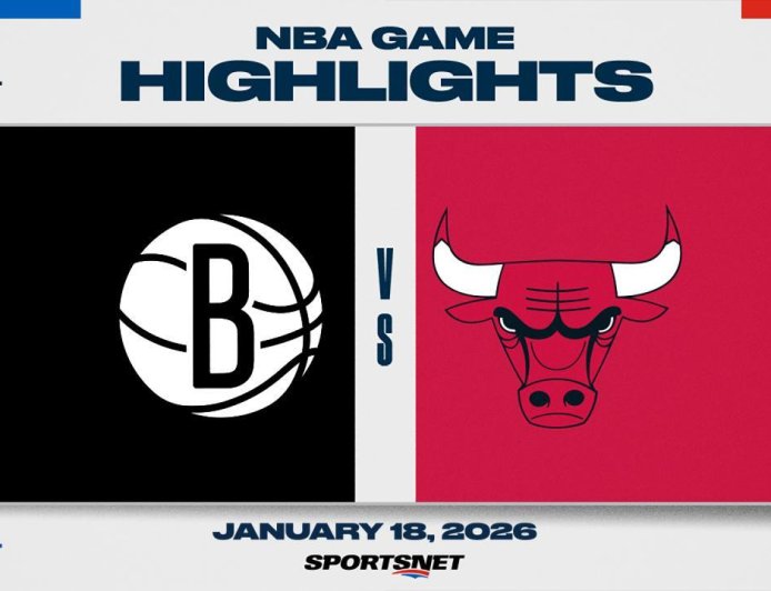 NBA Highlights: Bulls 124, Nets 102