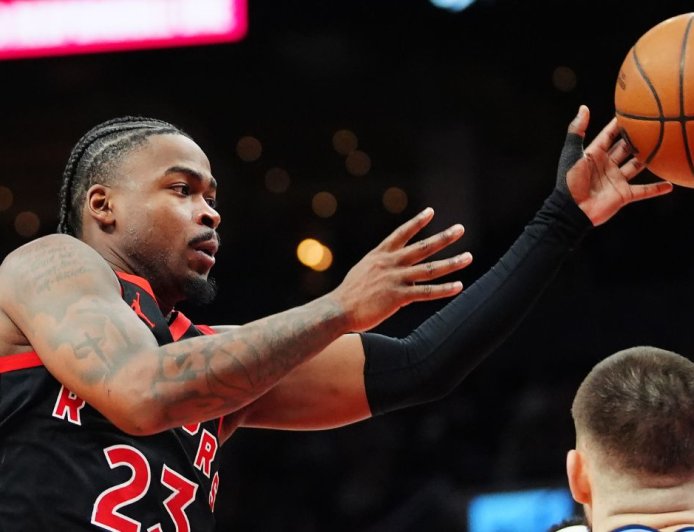 Raptors’ Jamal Shead developing as player, leader as injuries pile up