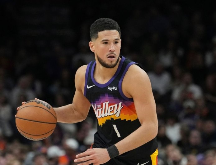 Suns star Devin Booker out against Pistons with ankle injury