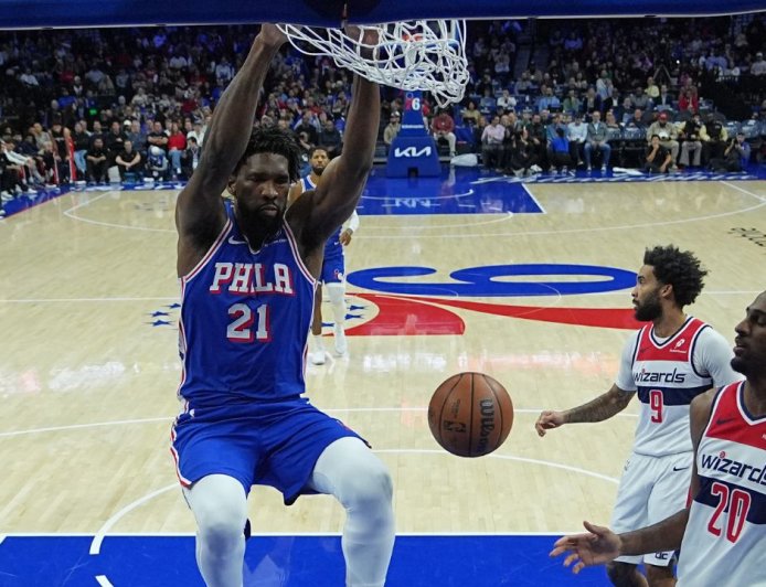 Joel Embiid looks All-Star ready as 76ers manage injury risk