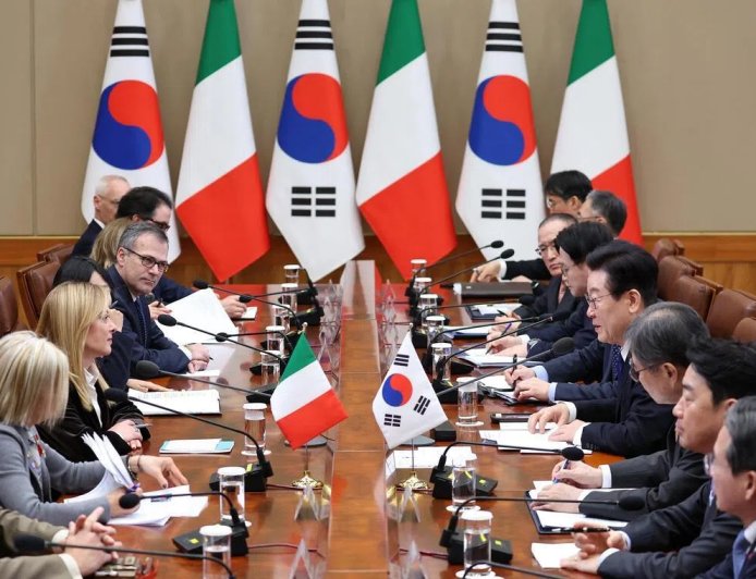 韩意领导人举行会谈 共商深化合作方案